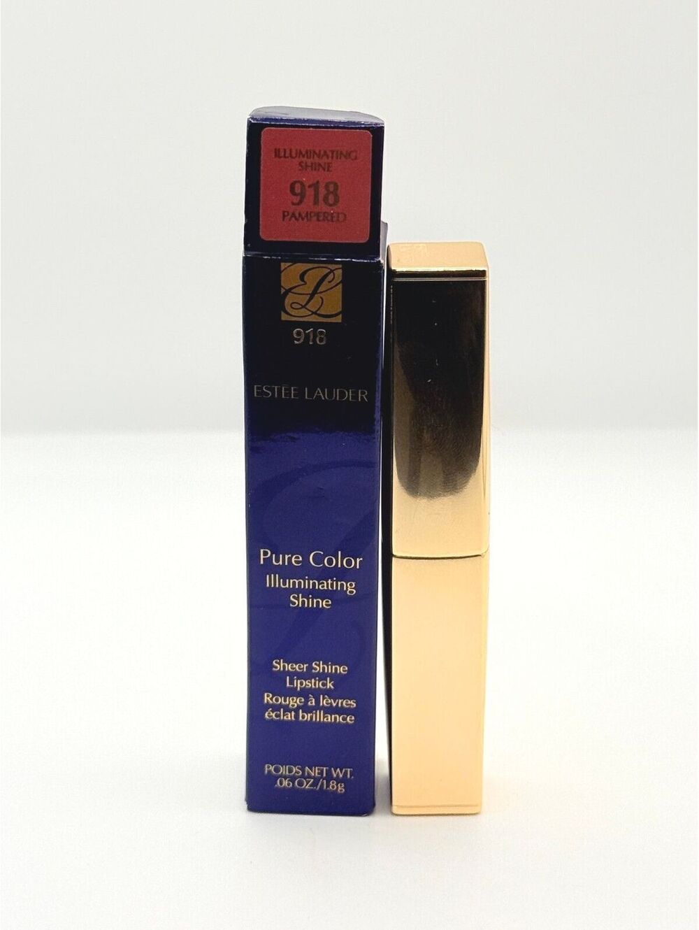 Estée Lauder Illuminating Shine Lipstick 918 Pampered